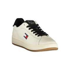 Tommy Hilfiger White Polyester Sneaker