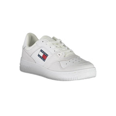 Tommy Hilfiger White Polyester Sneaker - EU44/US11 - Sneakers
