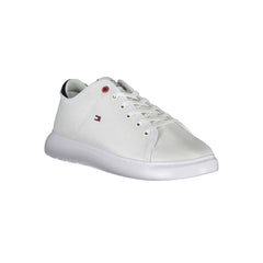 Tommy Hilfiger White Polyester Sneaker - EU44/US11 - Sneakers