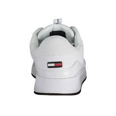 Tommy Hilfiger White Polyester Sneaker - EU46