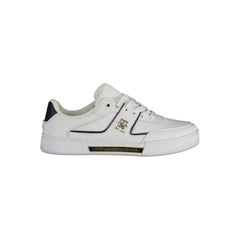 Tommy Hilfiger White Polyester Sneaker - Sneakers