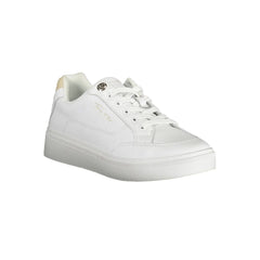 Tommy Hilfiger White Polyester Sneaker - Sneakers