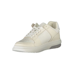 Tommy Hilfiger White Polyester Sneaker - Sneakers