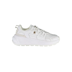 Tommy Hilfiger White Polyester Sneaker - Sneakers