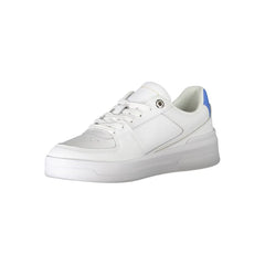 Tommy Hilfiger White Polyester Sneaker - Sneakers