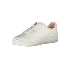 Tommy Hilfiger White Polyester Sneaker - Sneakers