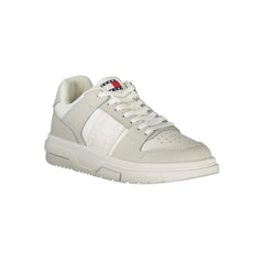 Tommy Hilfiger White Polyester Sneaker - Sneakers