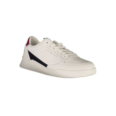 Tommy Hilfiger White Polyester Sneaker - Sneakers