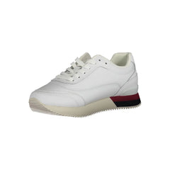 Tommy Hilfiger White Polyester Sneaker - Sneakers