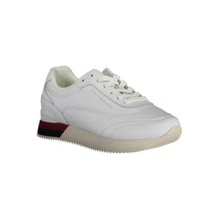 Tommy Hilfiger White Polyester Sneaker - Sneakers