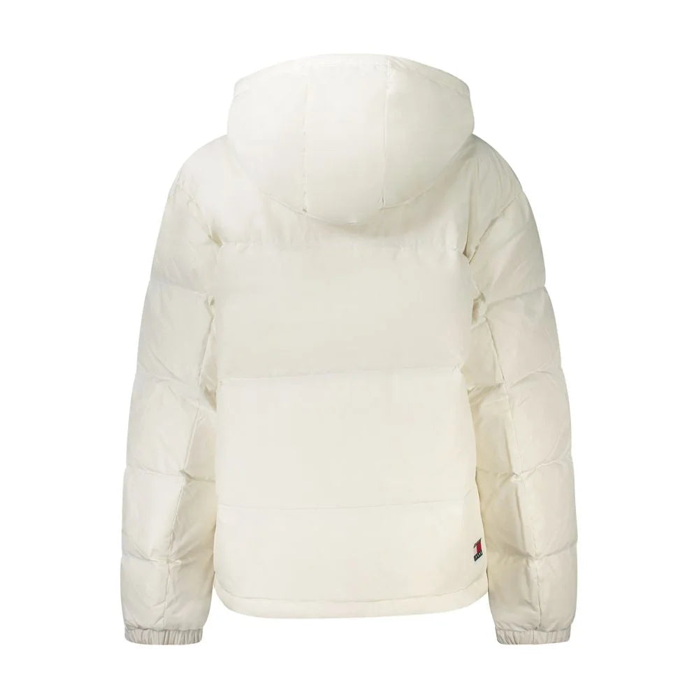 Tommy Hilfiger White Polyester Women Jacket - XL