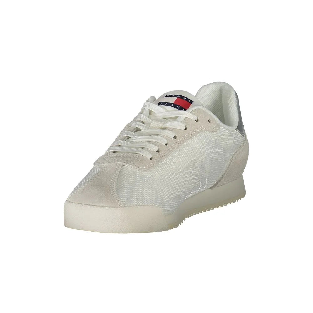 Tommy Hilfiger White Polyester Women Sneaker - Sneakers