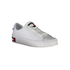 Tommy Hilfiger White Polyester Women Sneaker - Sneakers