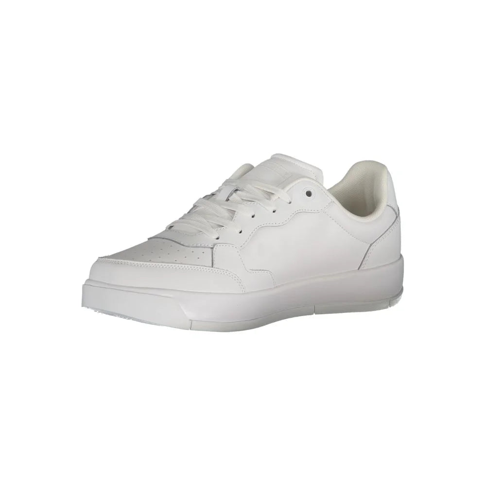 Tommy Hilfiger White Polyethylene Men Sneaker - Sneakers