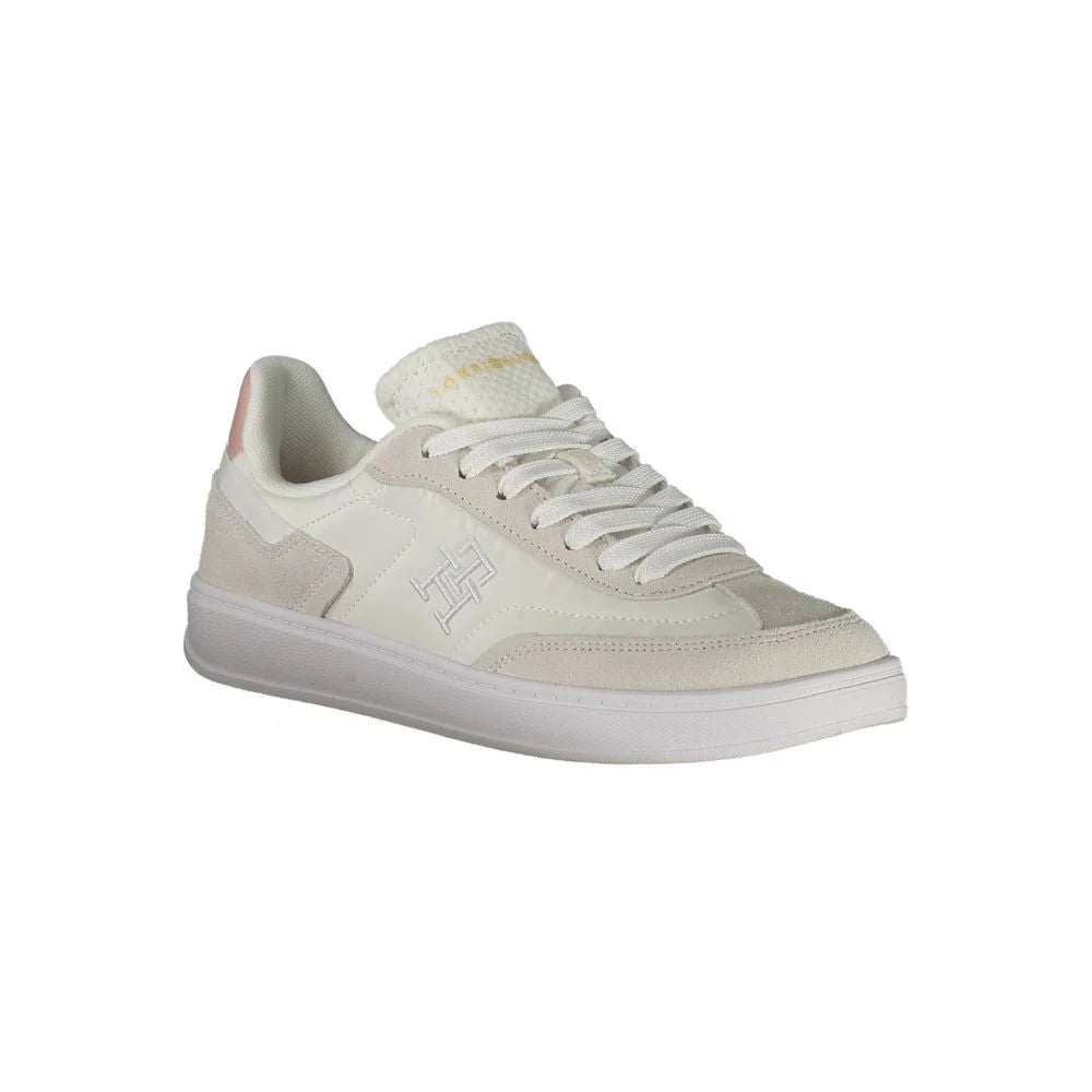 Tommy Hilfiger White Polyethylene Women Sneaker - Sneakers