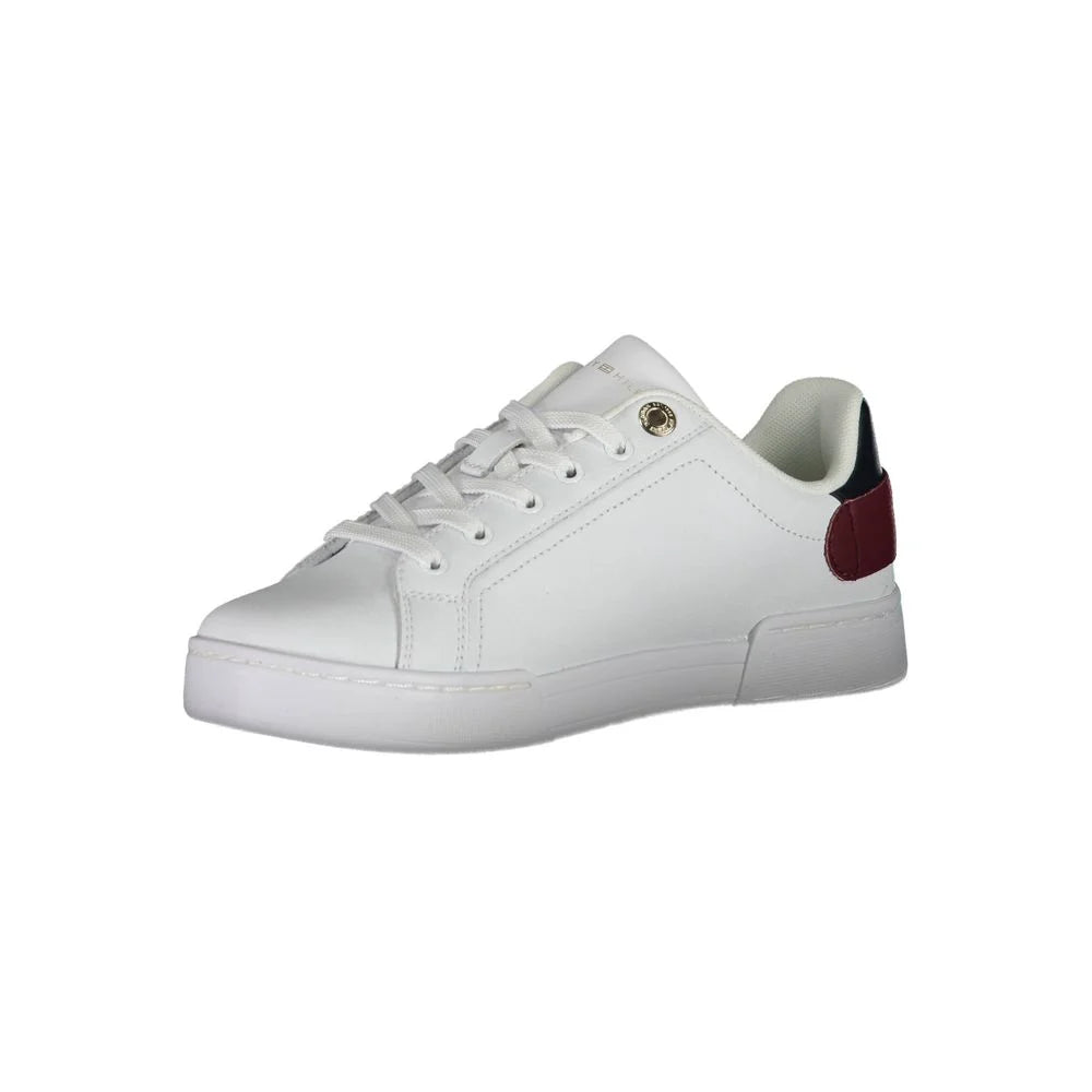 Tommy Hilfiger White Polyethylene Women Sneaker - Sneakers