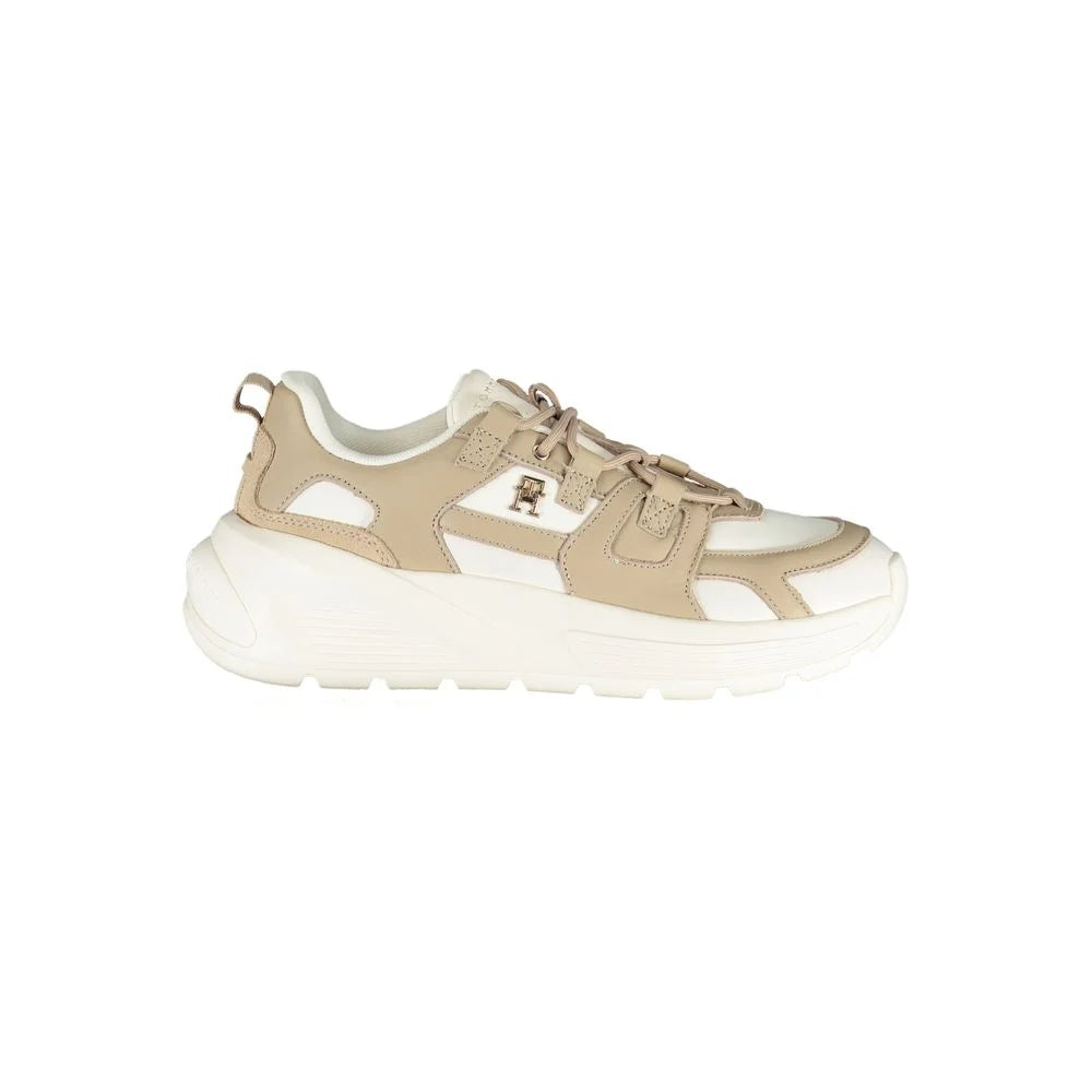 Tommy Hilfiger White Polyethylene Women Sneaker - Sneakers