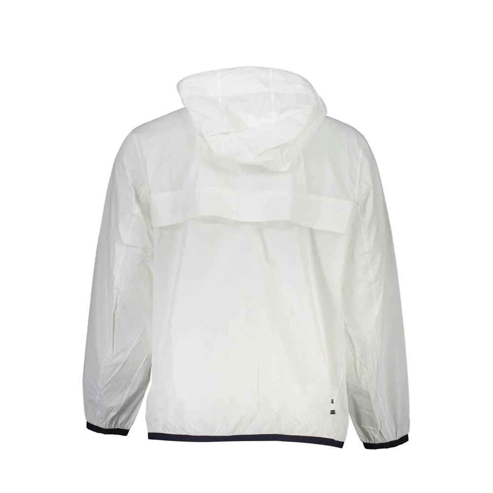 Tommy Hilfiger White Recycled Nylon Men Jacket - Sport Jackets