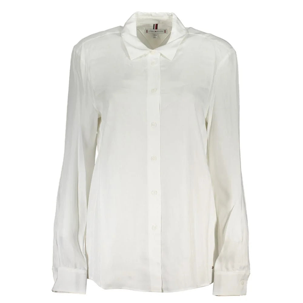 Tommy Hilfiger White Viscose Shirt - 34 - Shirts