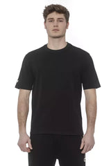 Tond Black Cotton Men T-Shirt - S - T-Shirts