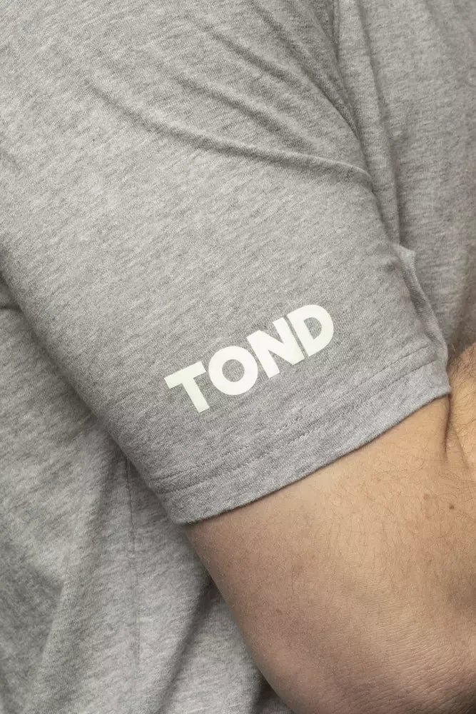 Tond Gray Cotton Men T-Shirt - T-Shirts