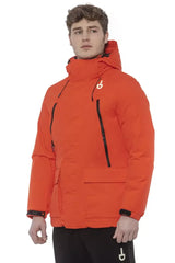 Tond Red Polyester Men’s Jacket - Parkas