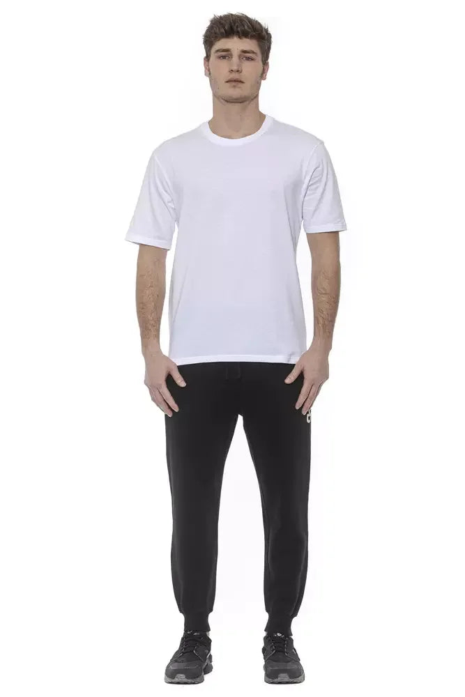 Tond White Cotton Men T-Shirt - S - T-Shirts