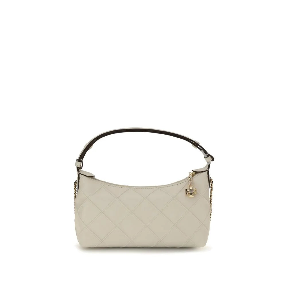 Tory Burch Beige Calf Leather Bos Taurus Handbag