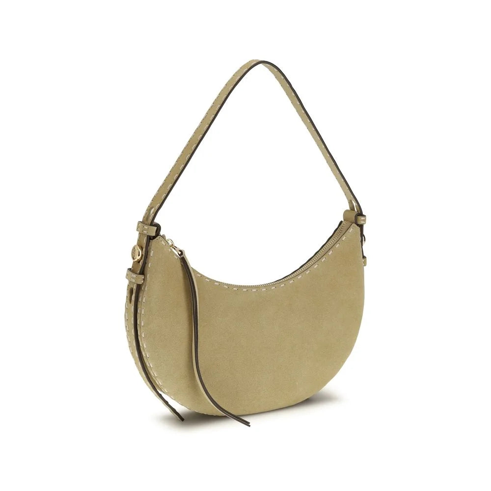 Tory Burch Beige Calf Leather Bos Taurus Handbag