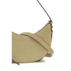 Tory Burch Beige Calf Leather Bos Taurus Handbag