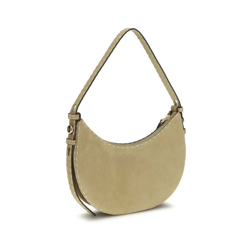 Tory Burch Beige Calf Leather Bos Taurus Handbag