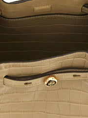 Tory Burch Beige Cowhide Shoulder Bag