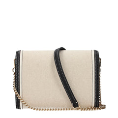 Tory Burch Beige Fabric Clutch Bags