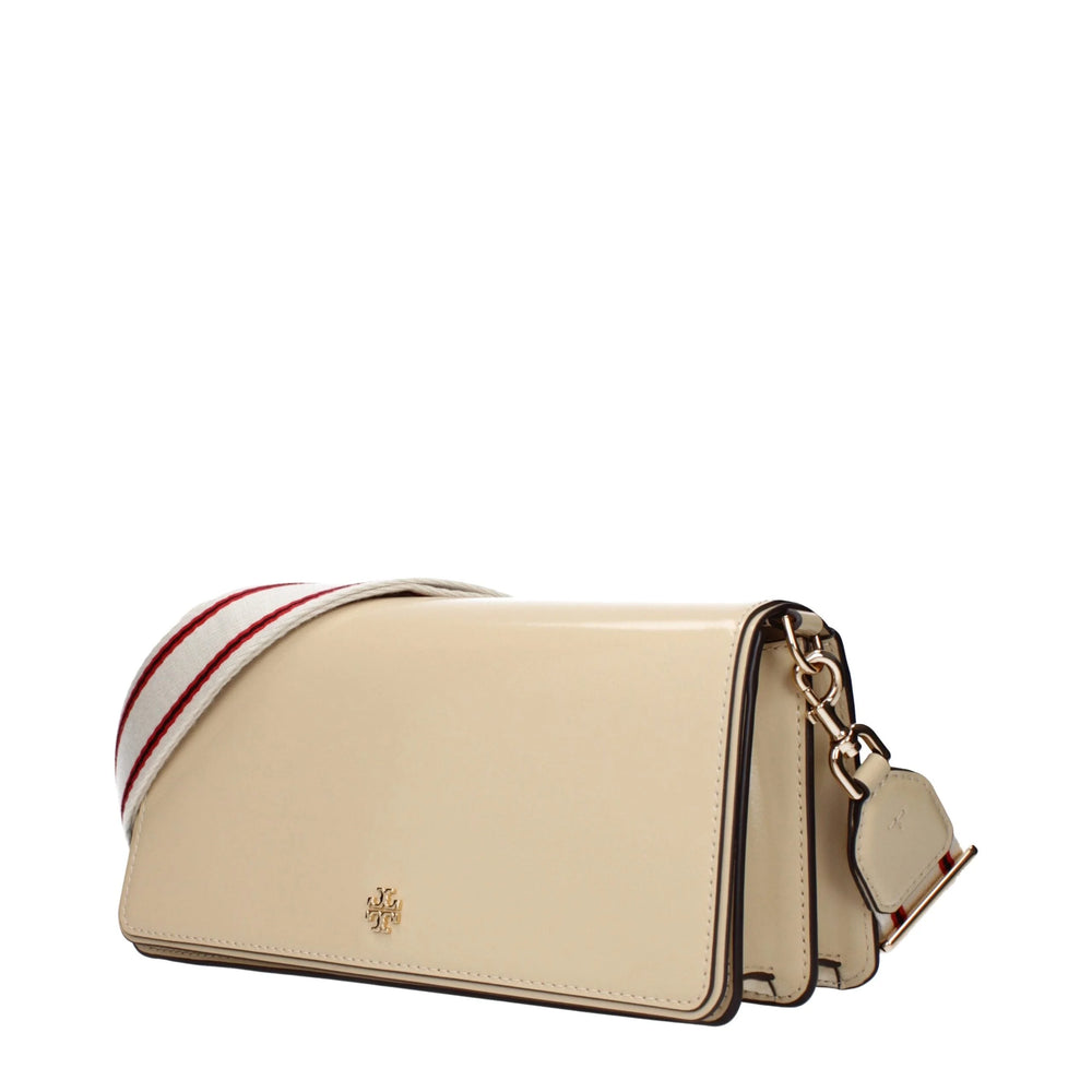 Tory Burch Beige Leather Crossbody Bags