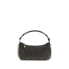 Tory Burch Black Calf Leather Bos Taurus Handbag