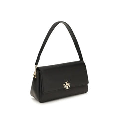 Černá kožená kabelka z telecí kůže Bos Taurus Tory Burch