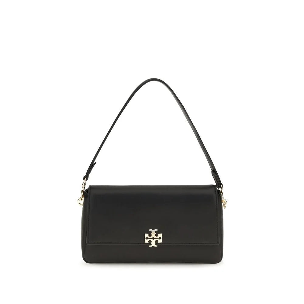 Černá kožená kabelka z telecí kůže Bos Taurus Tory Burch