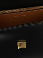 Tory Burch Black Calfskin Crossbody Bag