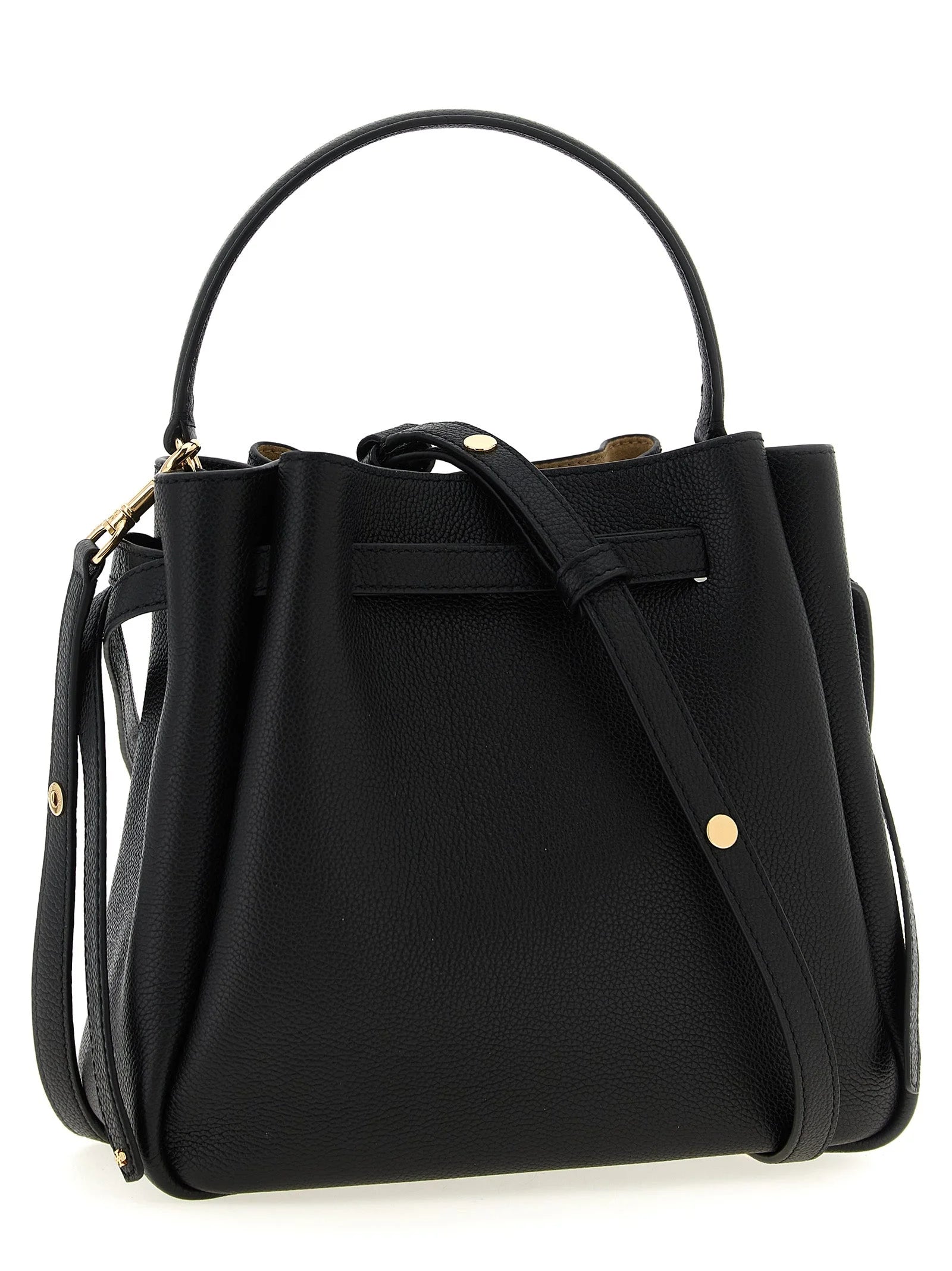 Tory Burch Black Cowhide Handbag