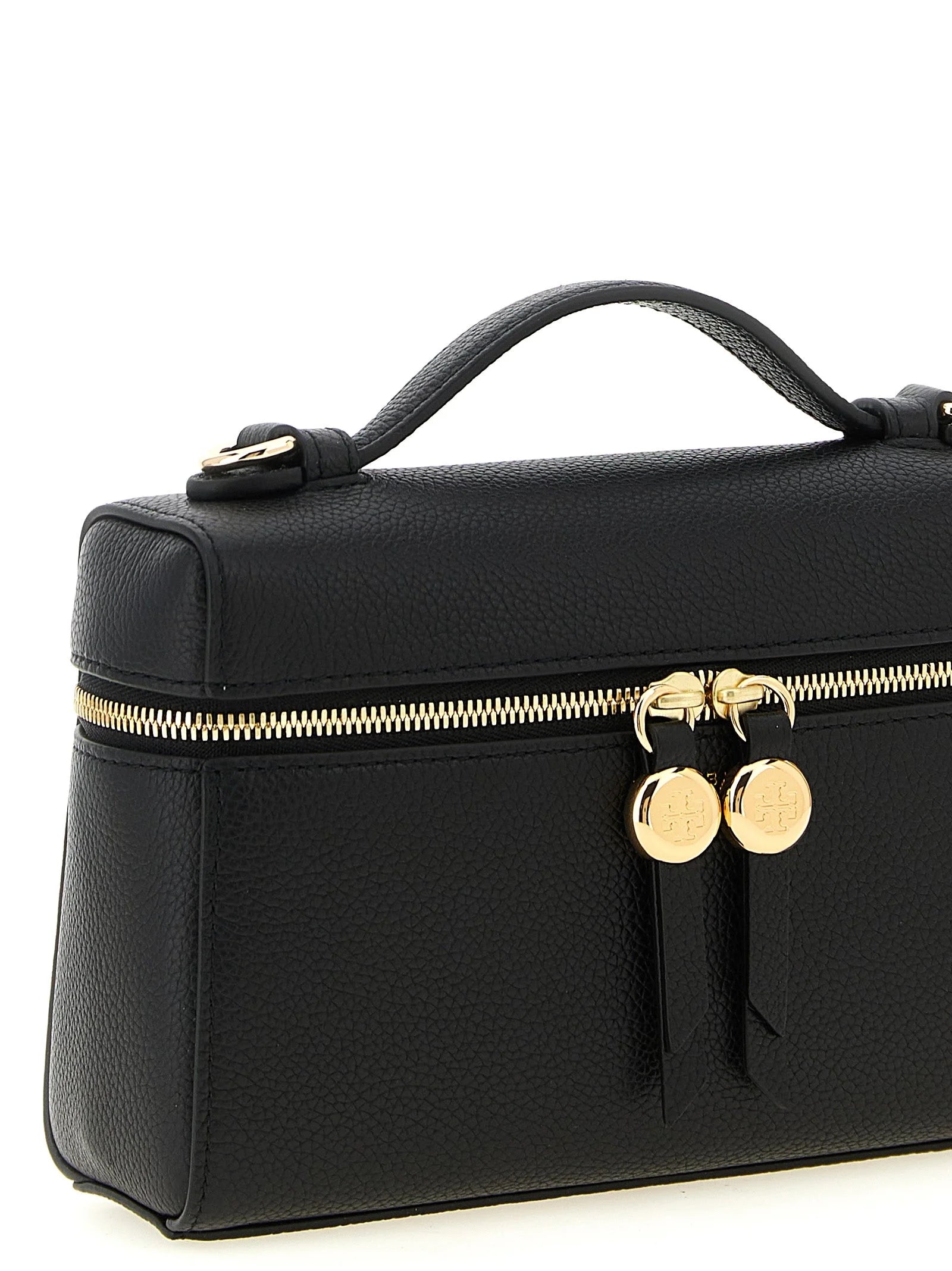 Tory Burch Black Cowhide Handbag