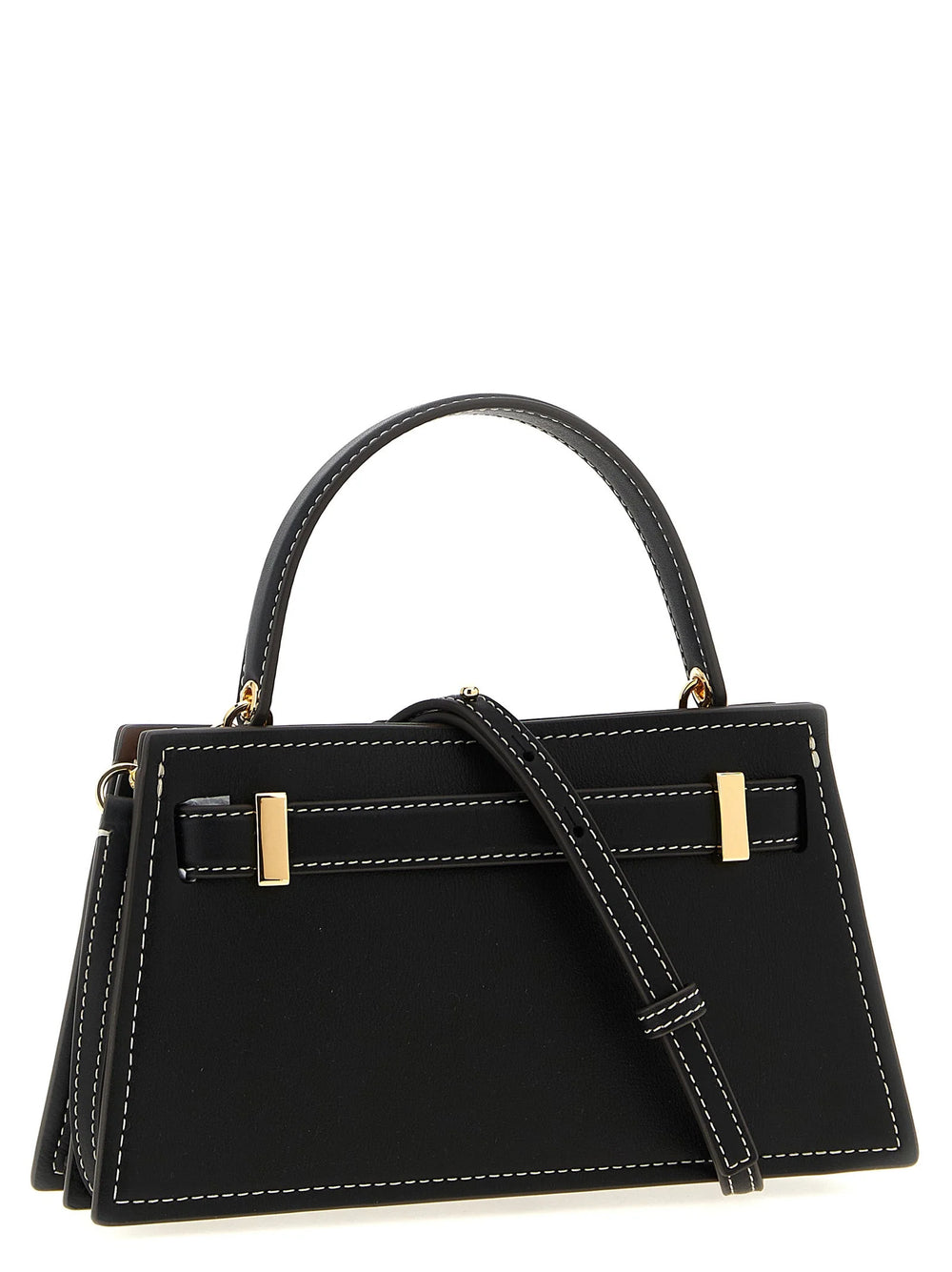 Tory Burch Black Cowhide Handbag