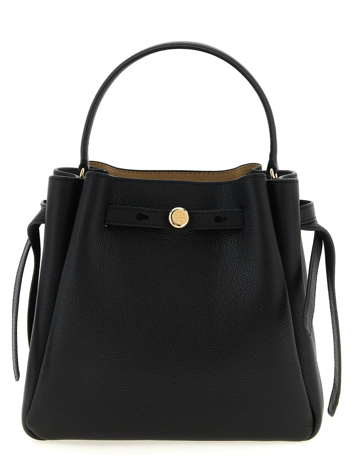 Tory Burch Black Cowhide Handbag