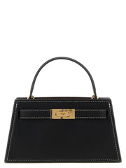 Tory Burch Black Cowhide Handbag