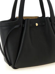 Tory Burch Black Cowhide Tote Bag