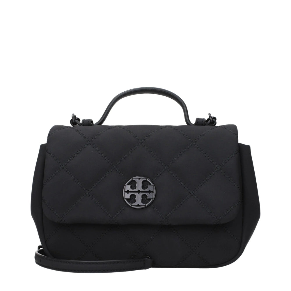 Tory Burch Black Fabric Handbag