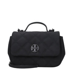Tory Burch Black Fabric Handbag