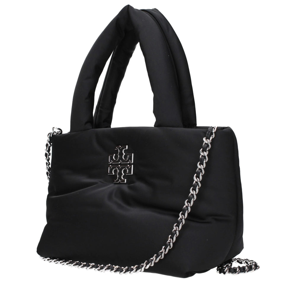 Tory Burch Black Fabric Handbags