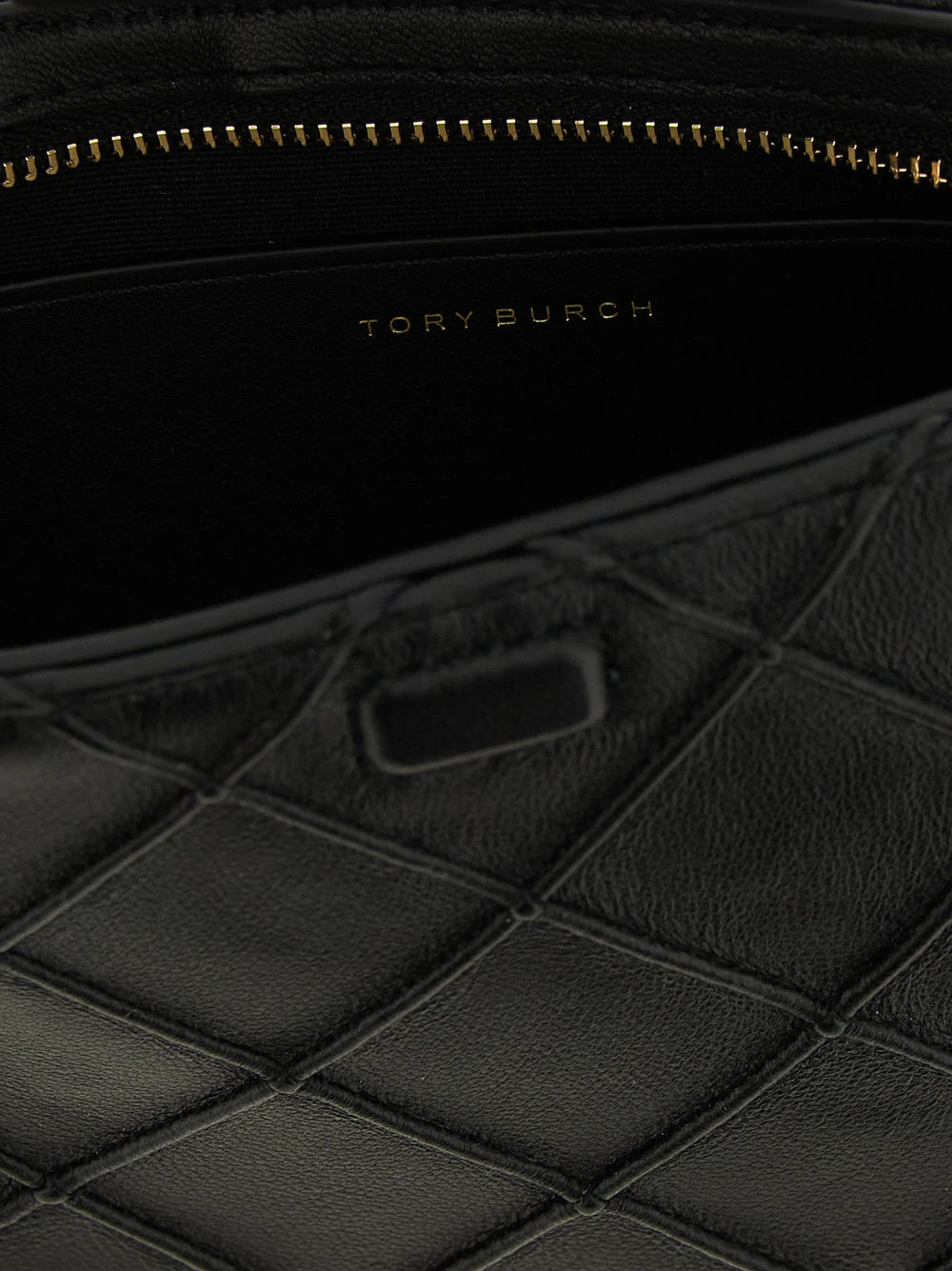 Tory Burch sort lammelæderkortholder