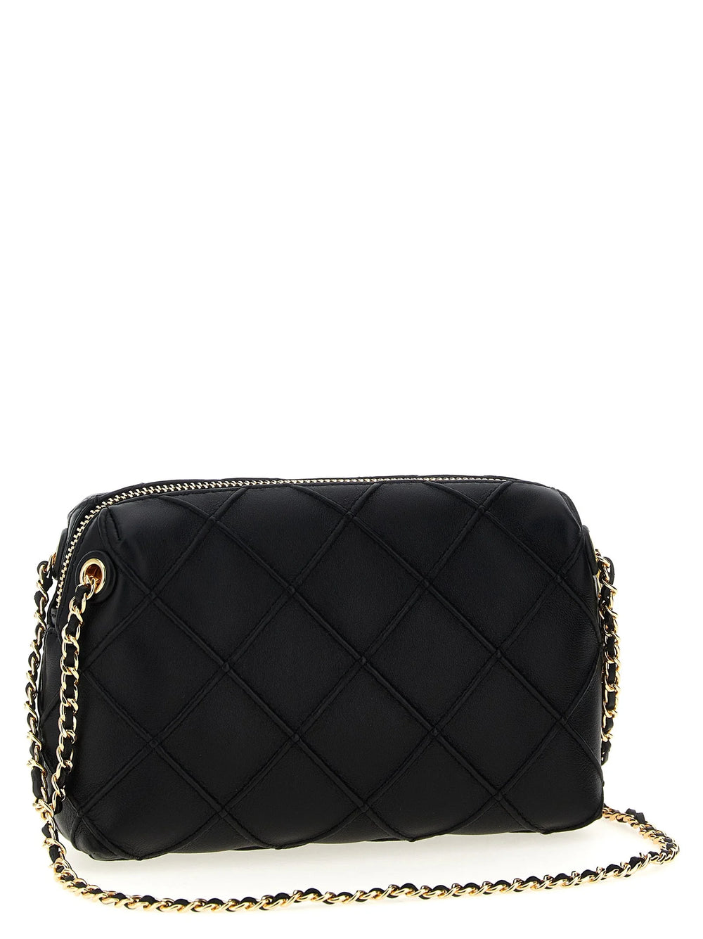 Tory Burch Black Lamb Leather Crossbody Bag