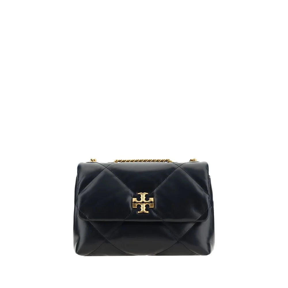 Tory Burch Black Lamb Ovis Aries Shoulder Bag